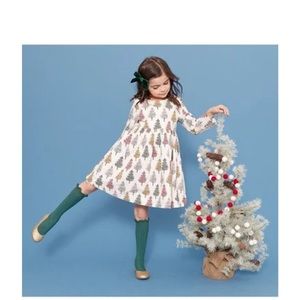Pink Chicken Sheila Christmas Tree Dress